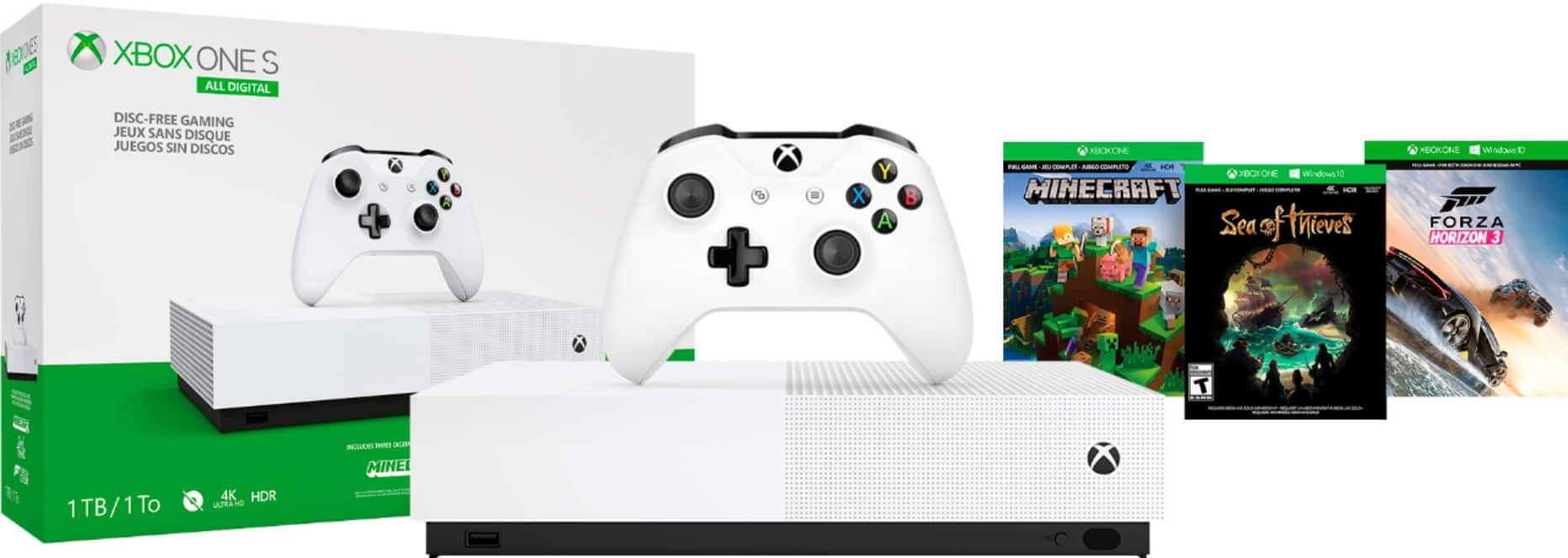 Xbox one s console all deals digital