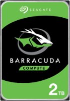 Seagate - Barracuda 2TB Internal SATA Hard Drive for Desktops - Front_Zoom