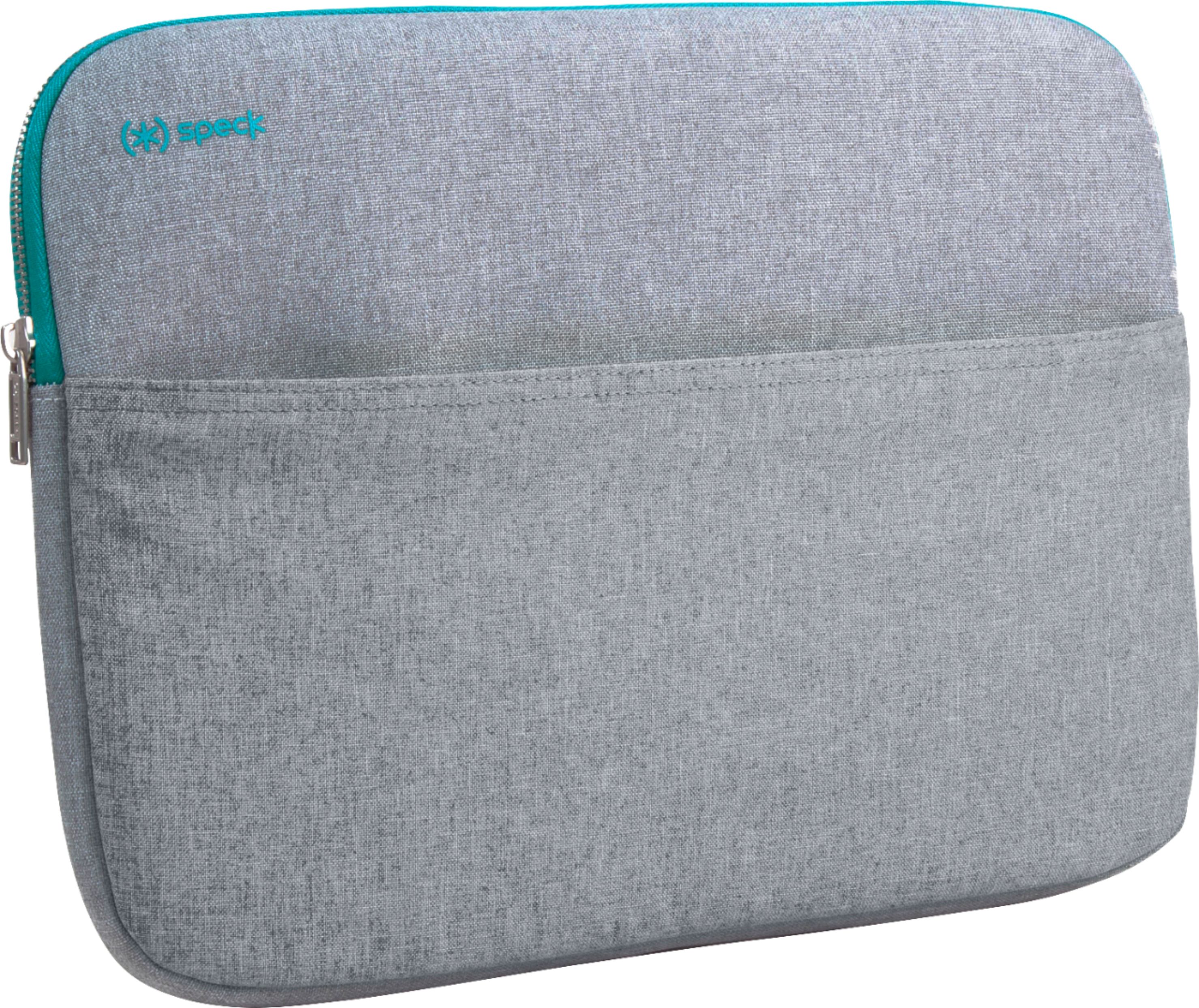 Speck - Transfer Pro Pocket Sleeve for 14" Laptop - Biscay Teal/Sweater Gray