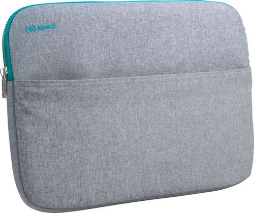 Speck - Transfer Pro Pocket Sleeve for 16" Laptop - Biscay Teal/Sweater Gray