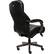 Alt View 11. La-Z-Boy - La-Z-Boy Delano Big & Tall Bonded Leather Executive Chair - Jet Black/Gray Wood.