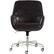 Front. Finch - Forester Modern Bonded Leather Executive Chair - Silver/Dark Brown.