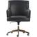 Front. Finch - Belmont Modern Bonded Leather Home Office Chair - Bronze/Charcoal.
