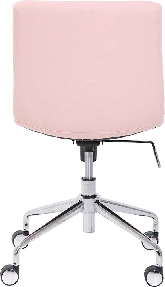 Alt View 12. Adore Decor - Linen Fabric Task Chair - French Pink.