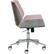 Alt View 12. Adore Decor - Office Guest Chair with Lumbar Support & Adjustable Height Conference Reception Chair with Soft Fabric Seat & Swivels - French Pink.