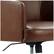 Alt View 14. Finch - Belmont Modern Bonded Leather Home Office Chair - Bronze/Cognac Brown.