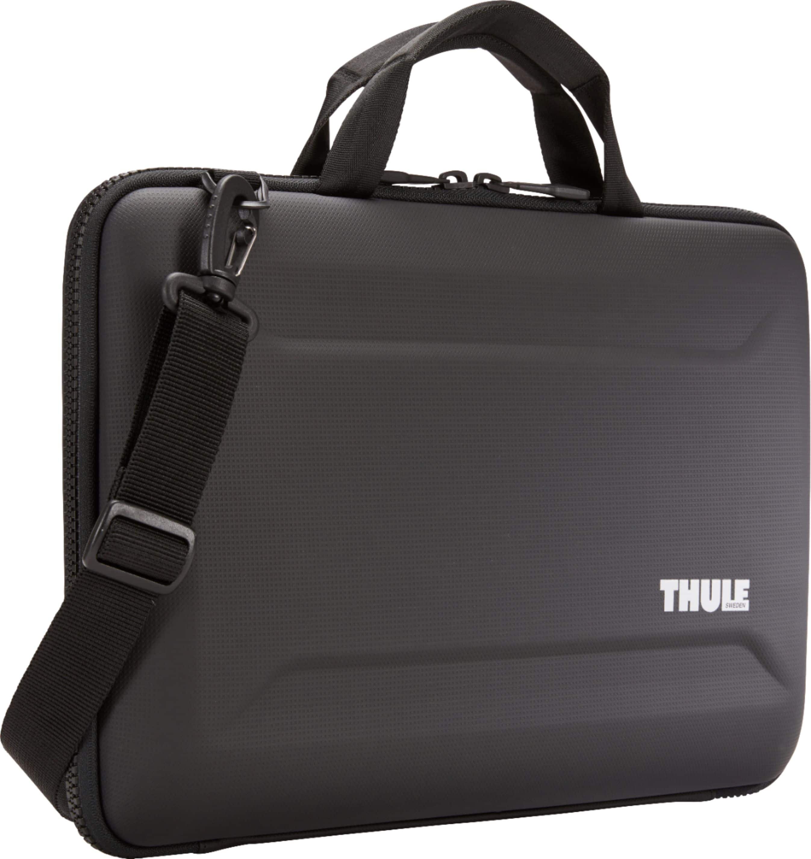 Front. Thule - Gauntlet 4 Attaché Briefcase for all 16” Apple MacBook Pro Models, all 15” Apple MacBook Pro Models & 14.1" PC & Laptops - Black.