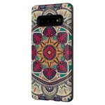 Front Zoom. ArtsCase - StrongFit Designers Colorful Mandala 006 by Jelena Obradovic Case for Samsung Galaxy S10+ - Yellow/White/Red/Green/Blue.