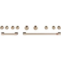 Handle and Knob Set for Select Café Gas Ranges - Brushed bronze - Front_Zoom