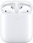 Apple Geek Squad Certified Refurbished AirPods with Wireless Charging Case White GSRF MRXJ2AM A Best Buy