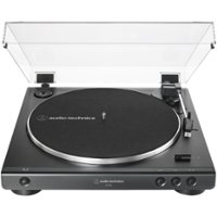 Audio-Technica - Stereo Turntable - Black - Front_Zoom