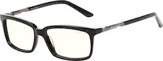 Angle. Gunnar - HAUS Computer Eyewear - Onyx.
