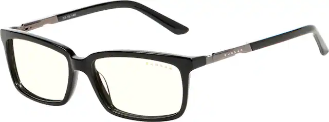 Angle. Gunnar - HAUS Computer Eyewear - Onyx.