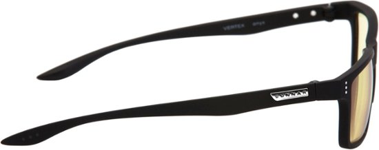 Front Zoom. GUNNAR - Vertex Gaming Glasses with Blue Light Reduction, Amber Lenses - Onyx.
