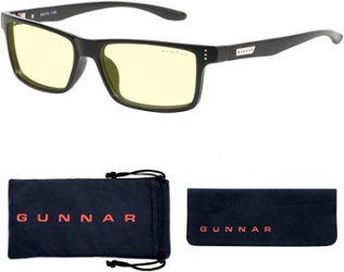 GUNNAR - Blue Light Gaming & Computer Glasses -  Vertex - Onyx - Front_Zoom