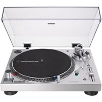 Audio-Technica - Stereo Turntable - Silver - Front_Zoom