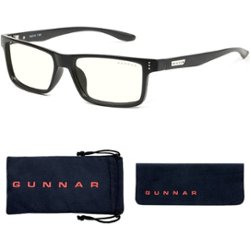 GUNNAR - Blue Light Gaming & Computer Glasses -  Vertex - Onyx - Front_Zoom