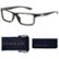 Front Zoom. GUNNAR Gaming & Computer Glasses - Vertex, Onyx, Clear Tint, GUNNAR-Focus - Onyx - Clear.