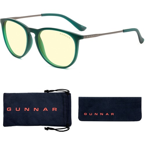 GUNNAR Menlo - Computer Glasses - Emerald - Amber - Emerald - Amber