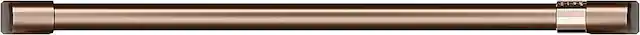 Front. Café - Handle for Most Café Built-In Wall or Advantium Ovens - Brushed Copper.
