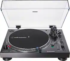 Front. Audio-Technica - Stereo Turntable - Black.