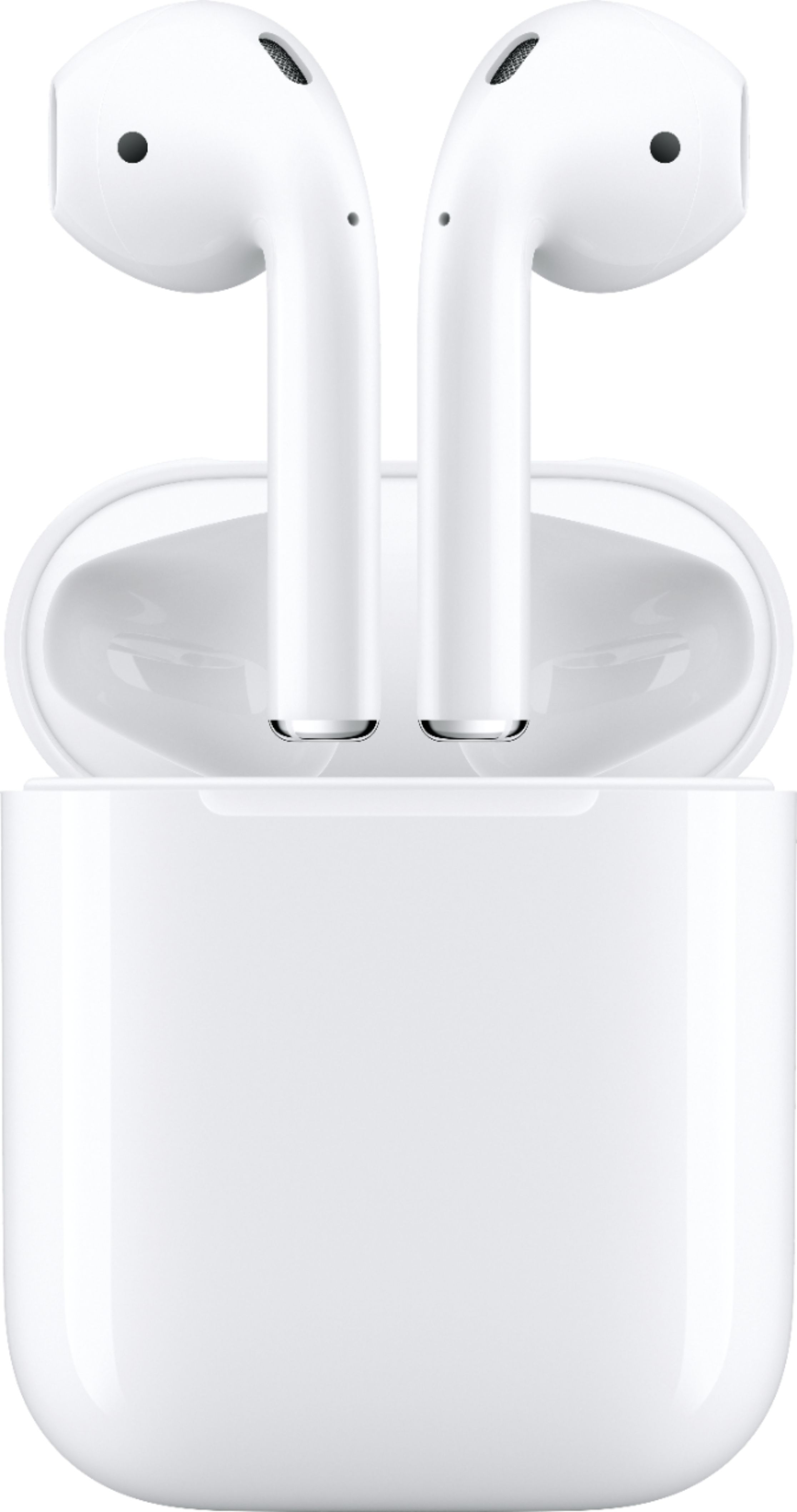 Rendition øjenbryn udløser Apple Geek Squad Certified Refurbished AirPods with Charging Case (Latest  Model) White GSRF MV7N2AM/A - Best Buy