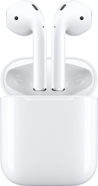 Apple Geek Squad Certified Refurbished AirPods with Case (Latest Model) White GSRF MV7N2AM/A - Best Buy