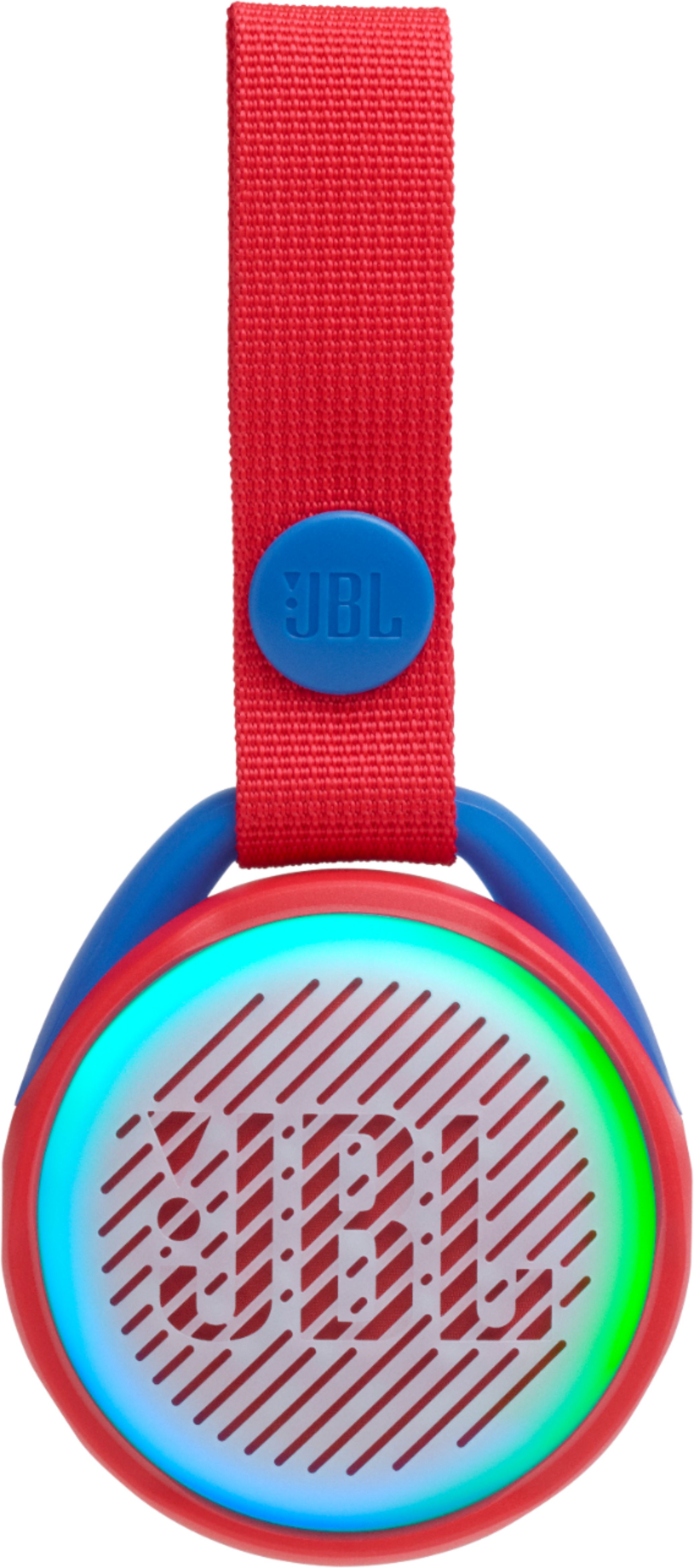 JBL - JR POP Portable Bluetooth Speaker - Apple Red
