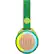 Front. JBL - JR POP Portable Bluetooth Speaker - Froggy Green.