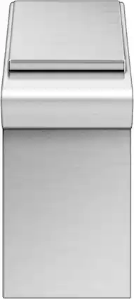 Angle. DCS - 6" Storage Accessory Unit for Select DCS Grills - Stainless Steel.