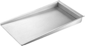 DCS by Fisher & Paykel - Outdoor Grill Griddle Plate for Select DCS Grills - Stainless Steel - Angle_Zoom