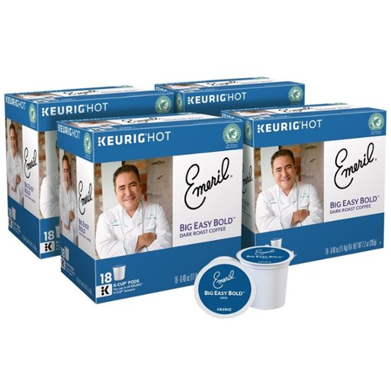 Emeril Big Easy Bold KCup Pods (72Pack) 5000204162 Best Buy