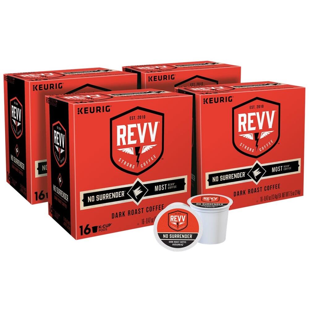 Best Buy: REVV NO SURRENDER K-Cup Pods (4-Pack) 5000204208