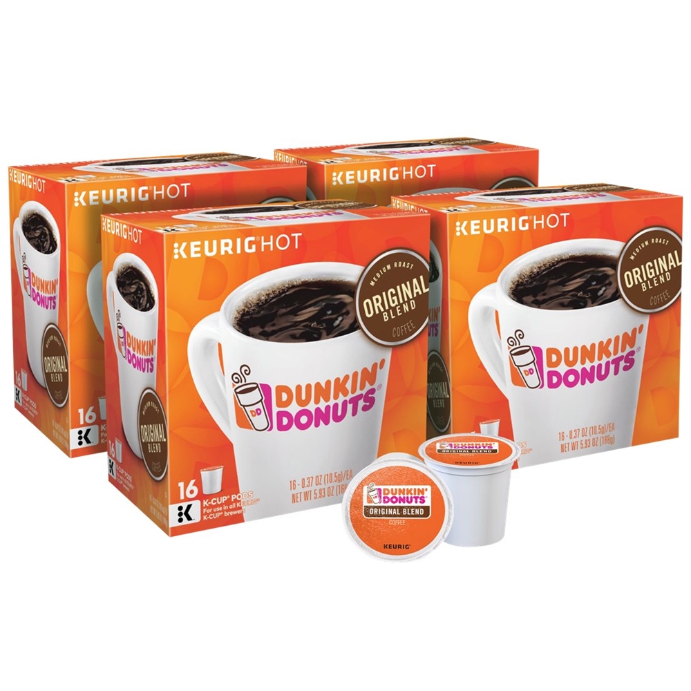 Best Buy Dunkin' Donuts Original Blend KCup Pods (64Pack) 5000204205