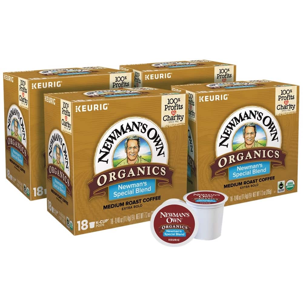 Best Buy Newman's Own Special Blend KCup Pods (72Pack) 5000204249