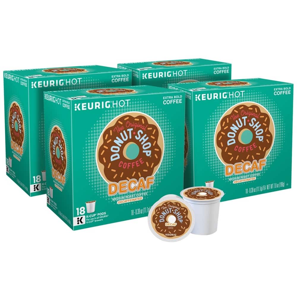 Best Buy: The Original Donut Shop Decaf K-cup Pods (4-pack) 5000204201