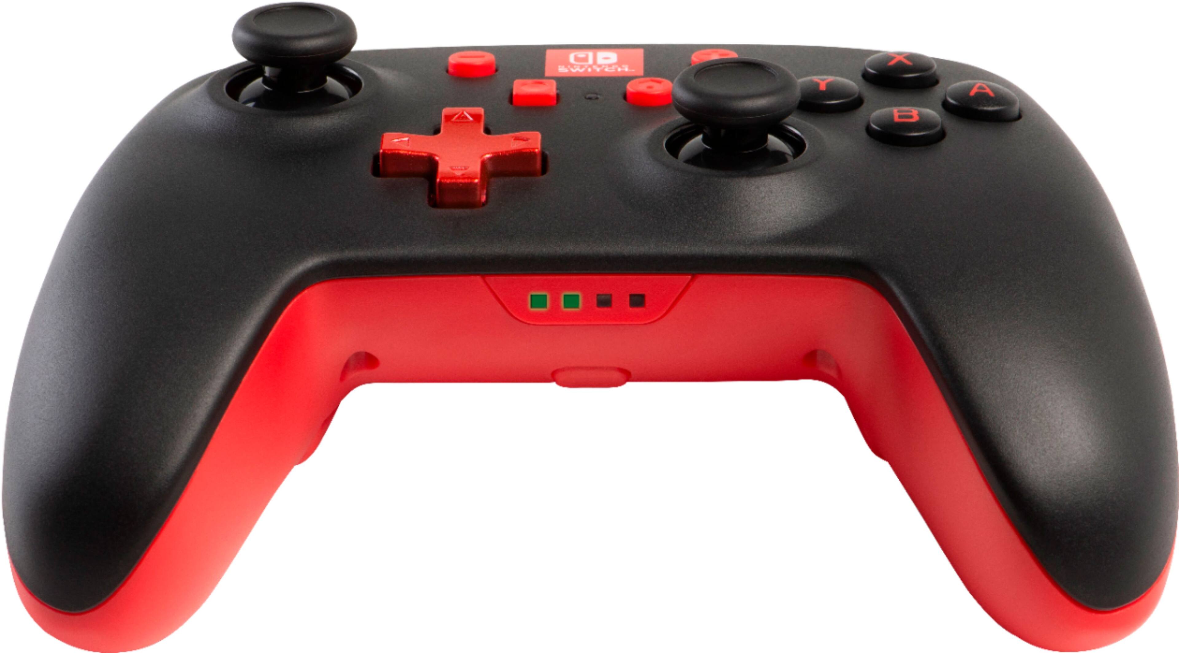 Alt View 12. PowerA - Enhanced Wireless Controller for Nintendo Switch - Black.