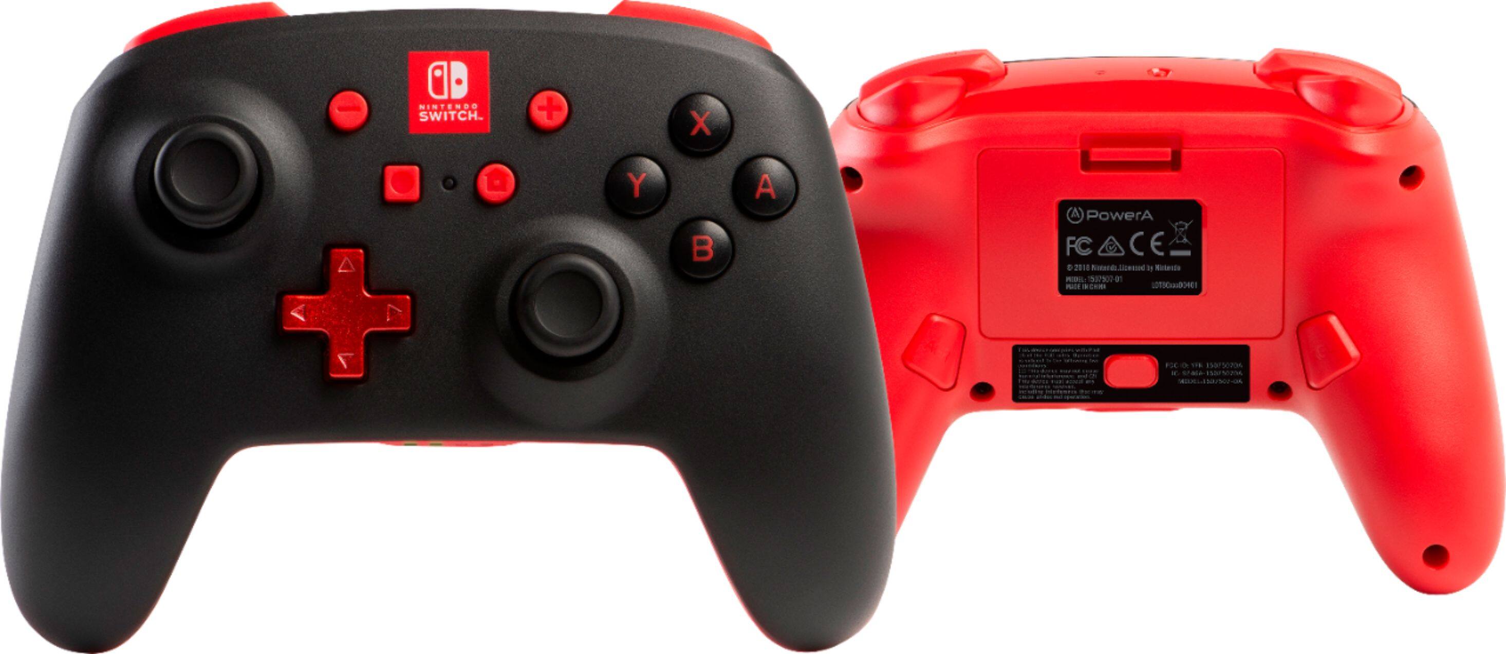 Alt View 14. PowerA - Enhanced Wireless Controller for Nintendo Switch - Black.