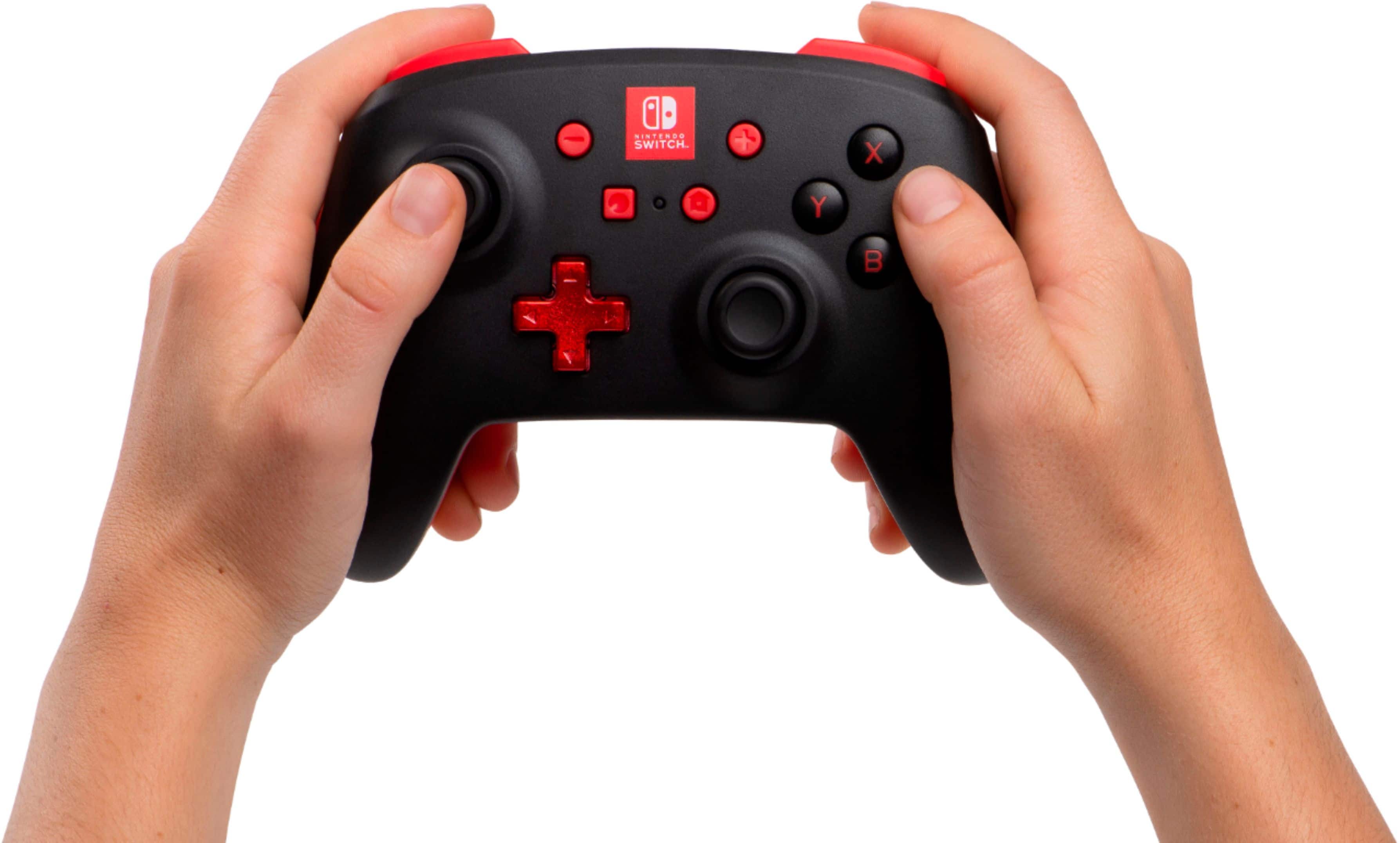 Alt View 15. PowerA - Enhanced Wireless Controller for Nintendo Switch - Black.