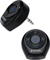 iSimple - Vehicle Bluetooth Adapter - Black - Front_Zoom