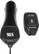 Front. iSimple - Bluetooth FM Transmitter - Black.