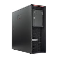 Lenovo - ThinkStation P520 Desktop - Intel Xeon - 16GB Memory - 512GB Solid State Drive - Black - Front_Standard