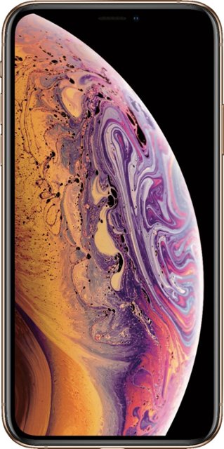 Front Zoom. Total Wireless - Apple iPhone XS - Gold.
