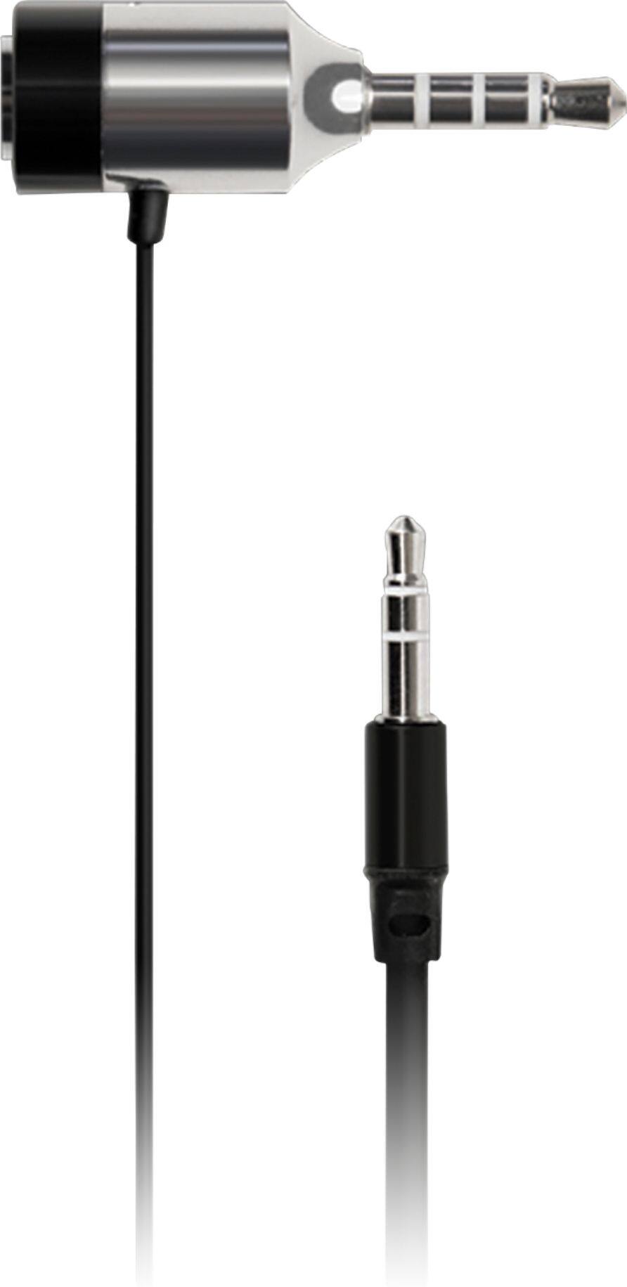 iSimple - 3.5mm-to-3.5mm Vehicle Cable for Hands-Free Calling and Music Streaming - Black