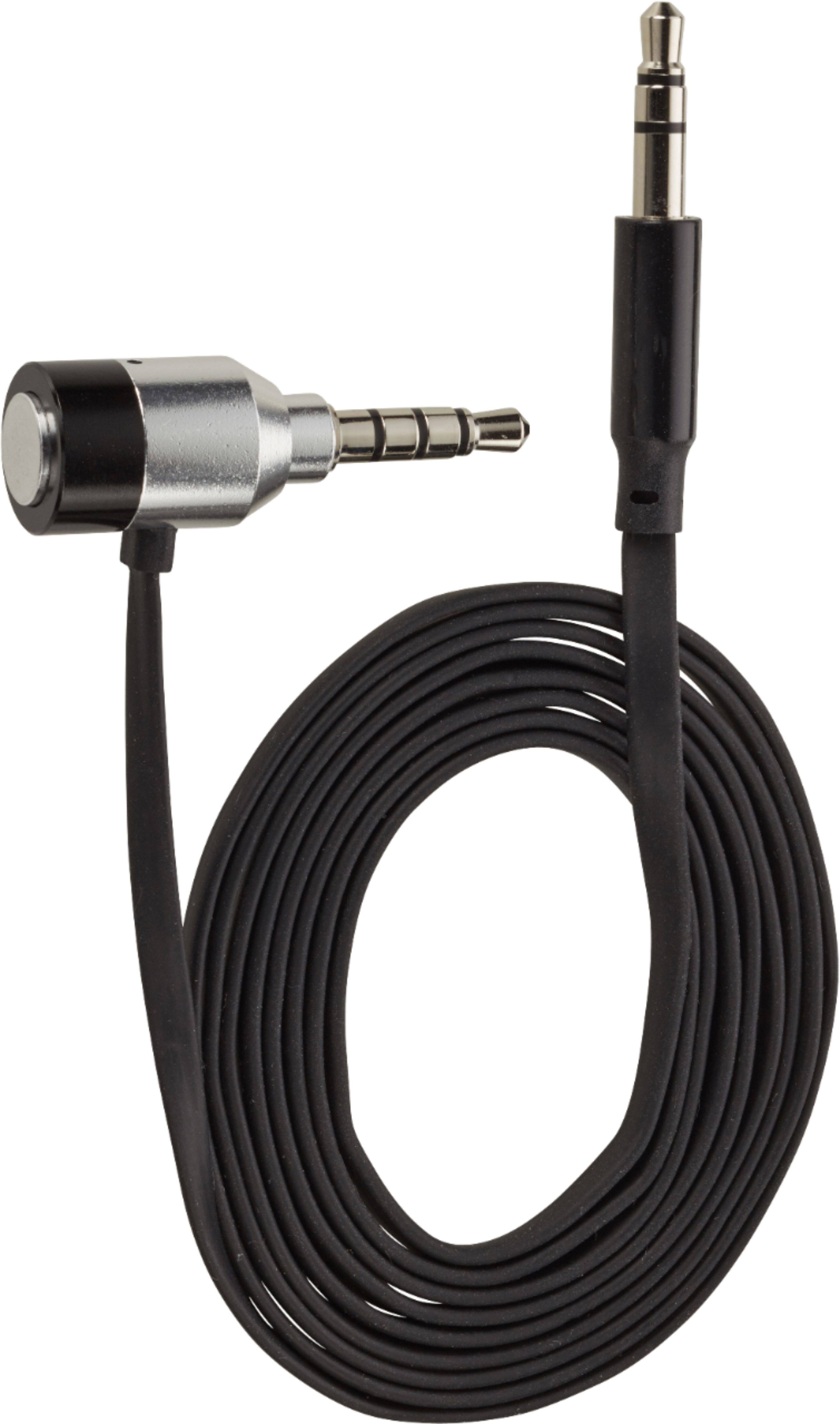 Alt View 12. iSimple - 3.5mm Audio Cable for Most Vehicles - Black.