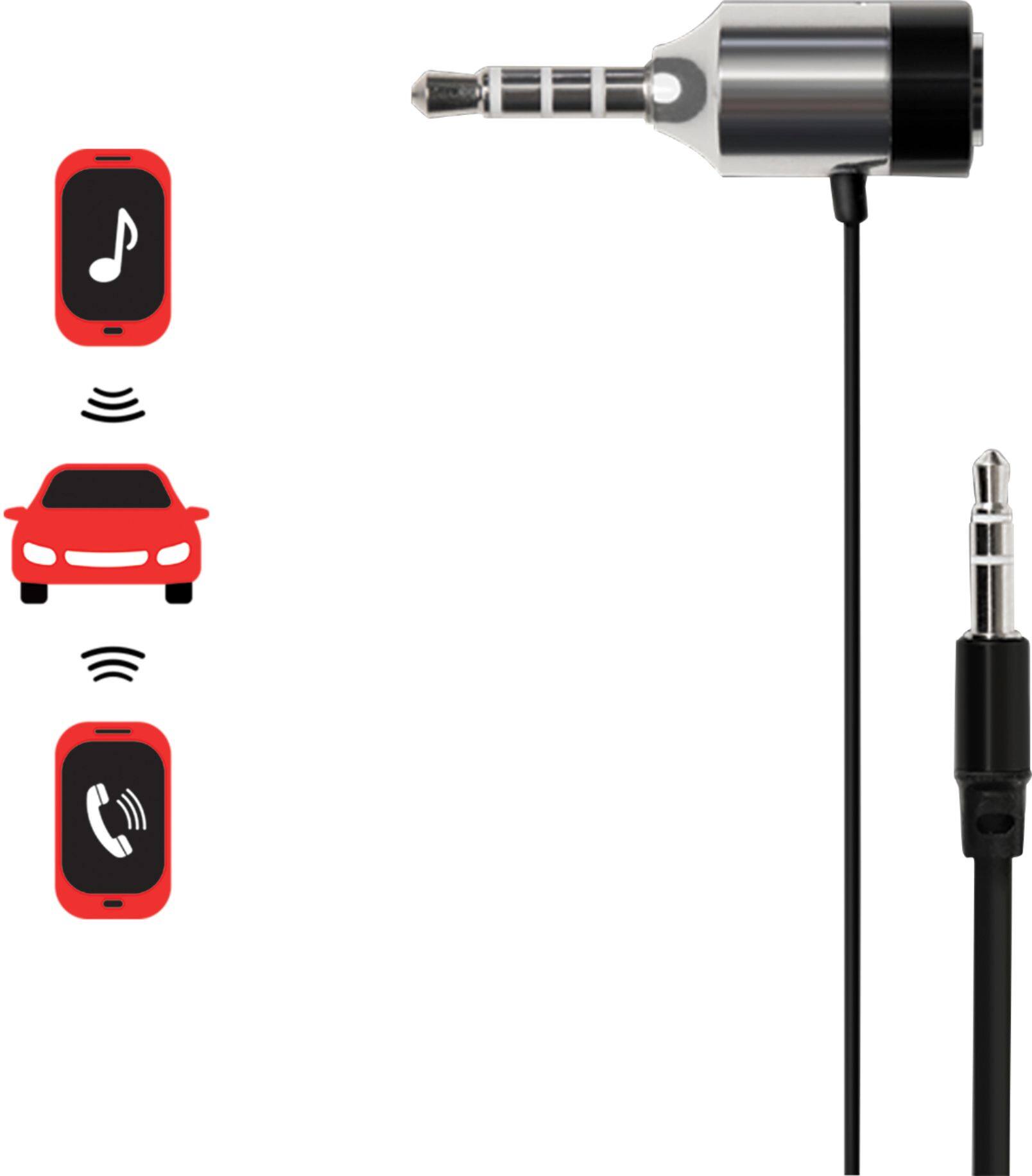 Alt View 13. iSimple - 3.5mm Audio Cable for Most Vehicles - Black.