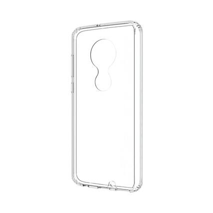 Angle. SaharaCase - Crystal Series Case for Motorola Moto G7 - Clear.