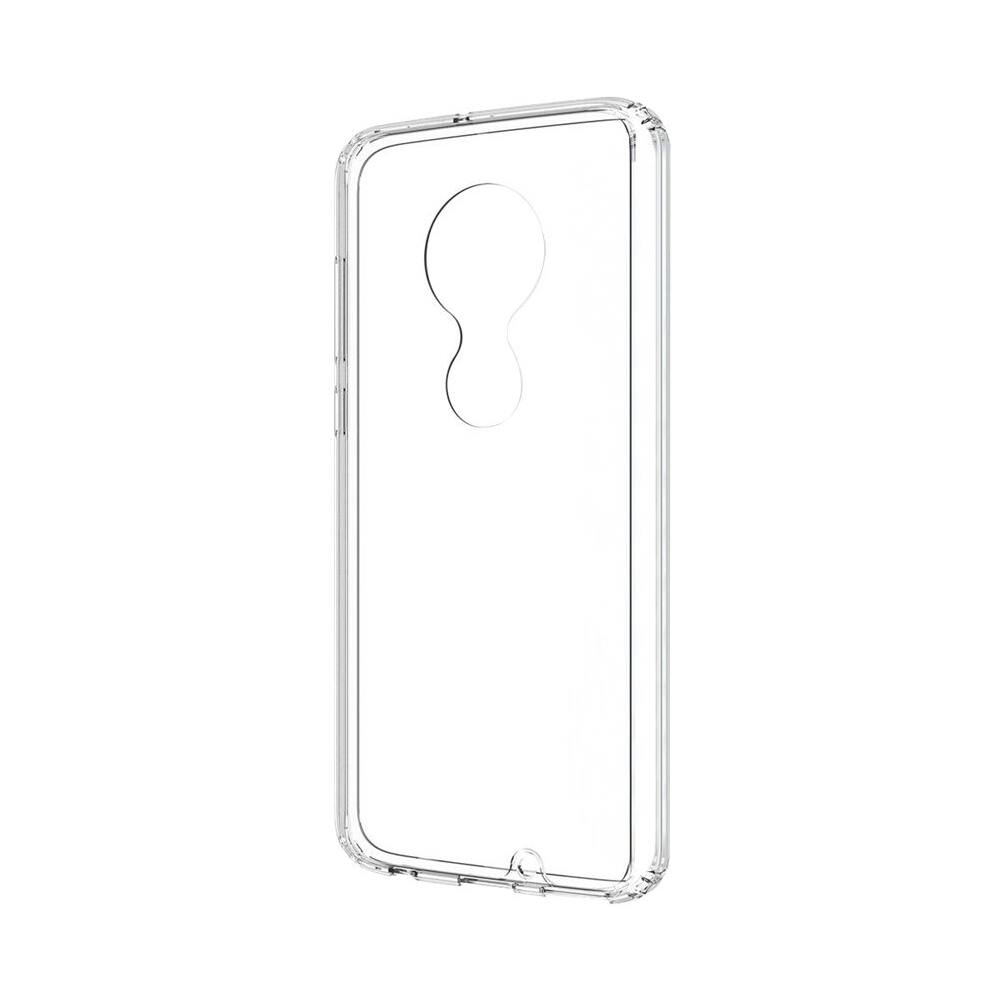 Angle. SaharaCase - Crystal Series Case for Motorola Moto G7 - Clear.