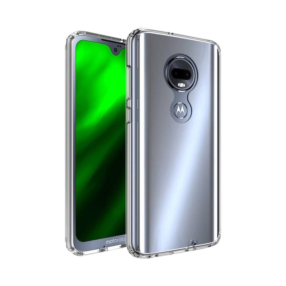 Alt View 11. SaharaCase - Crystal Series Case for Motorola Moto G7 - Clear.