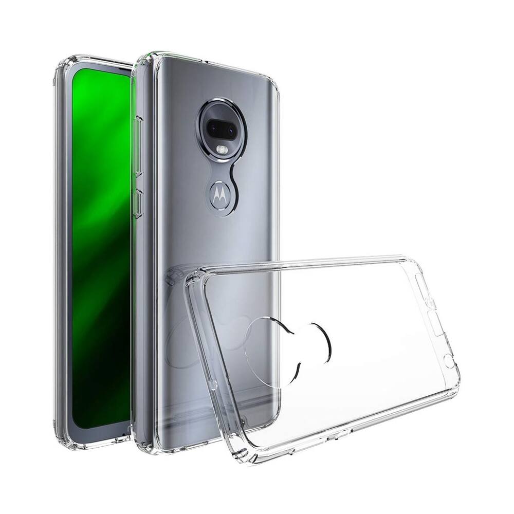 Alt View 12. SaharaCase - Crystal Series Case for Motorola Moto G7 - Clear.
